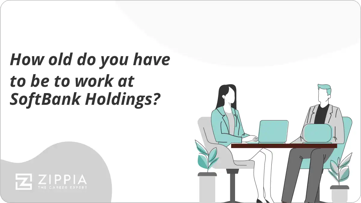 How old do you have to be to work at SoftBank Holdings?
