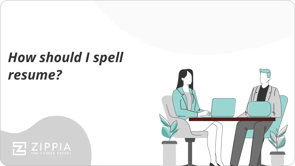 How should I spell resume?