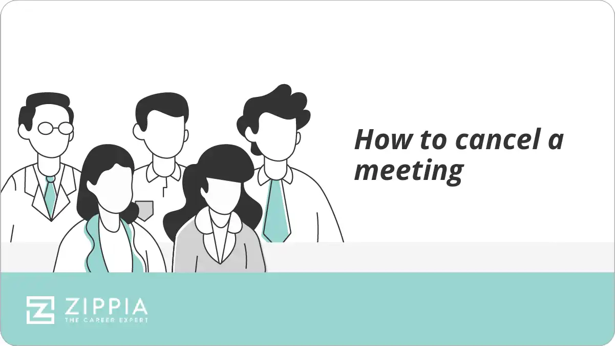 How to cancel a meeting