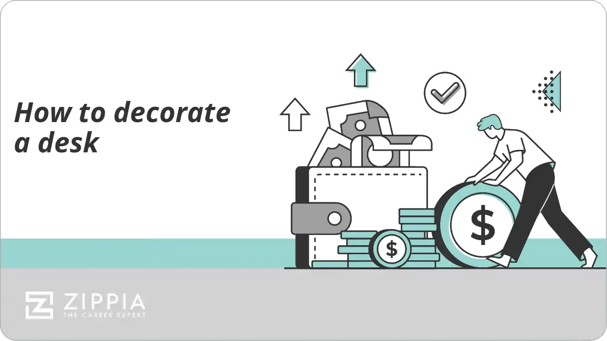 How to decorate a desk