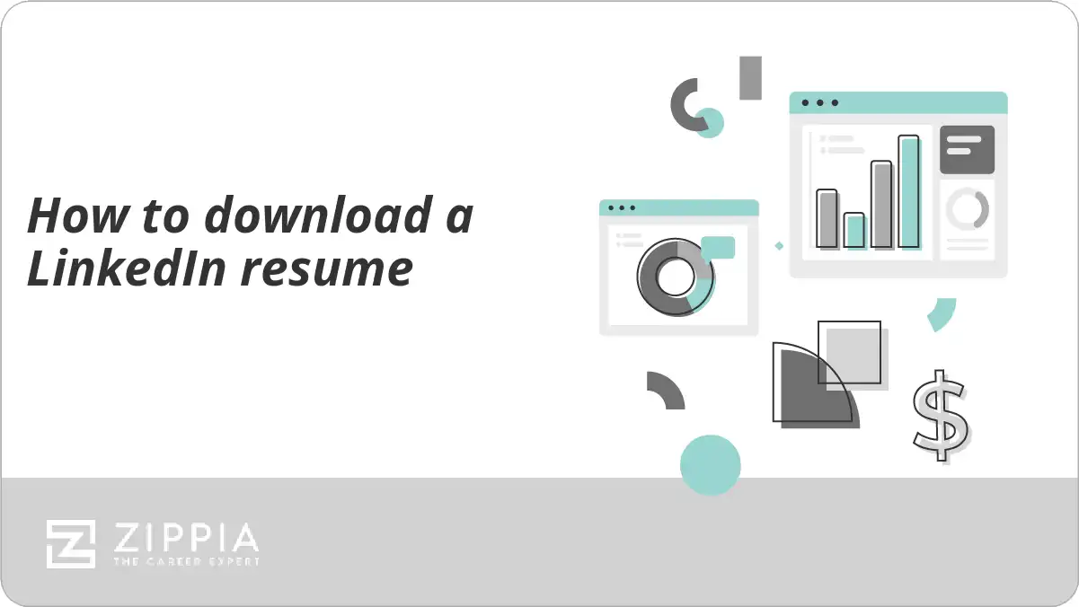 How to download a LinkedIn resume