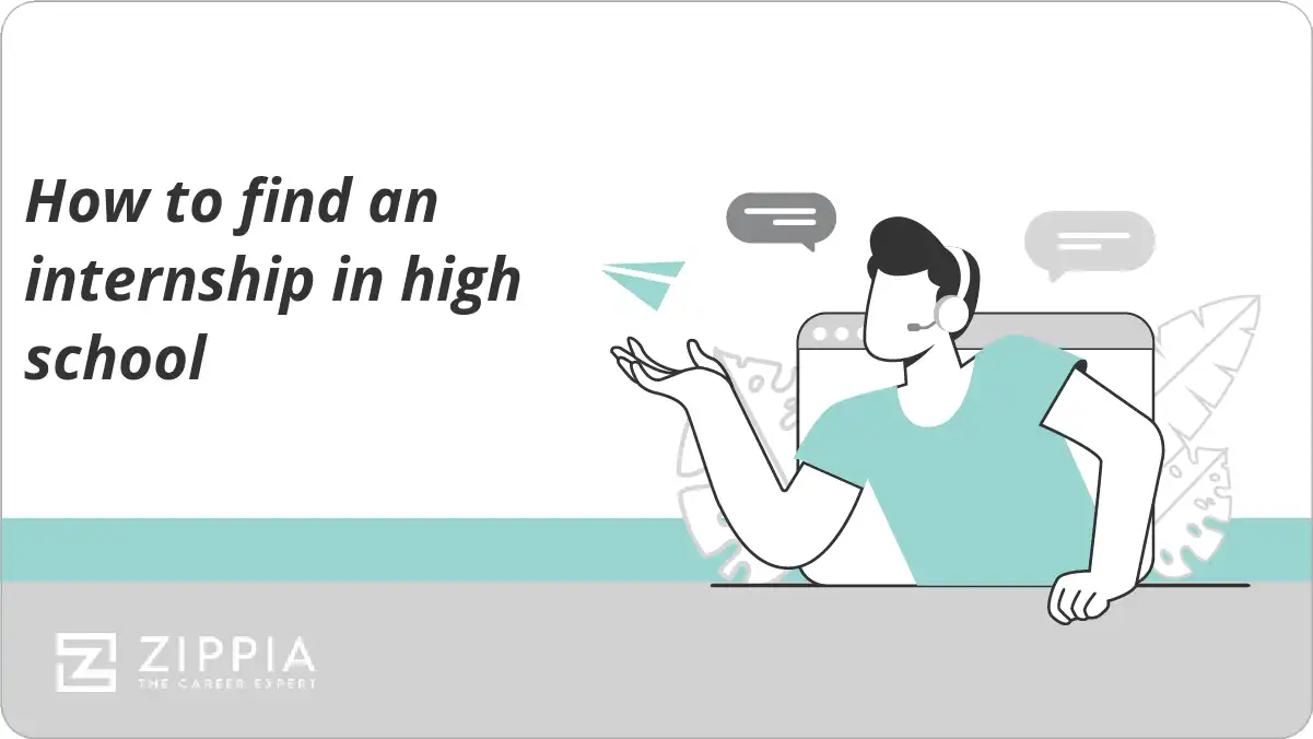 How to find an internship in high school