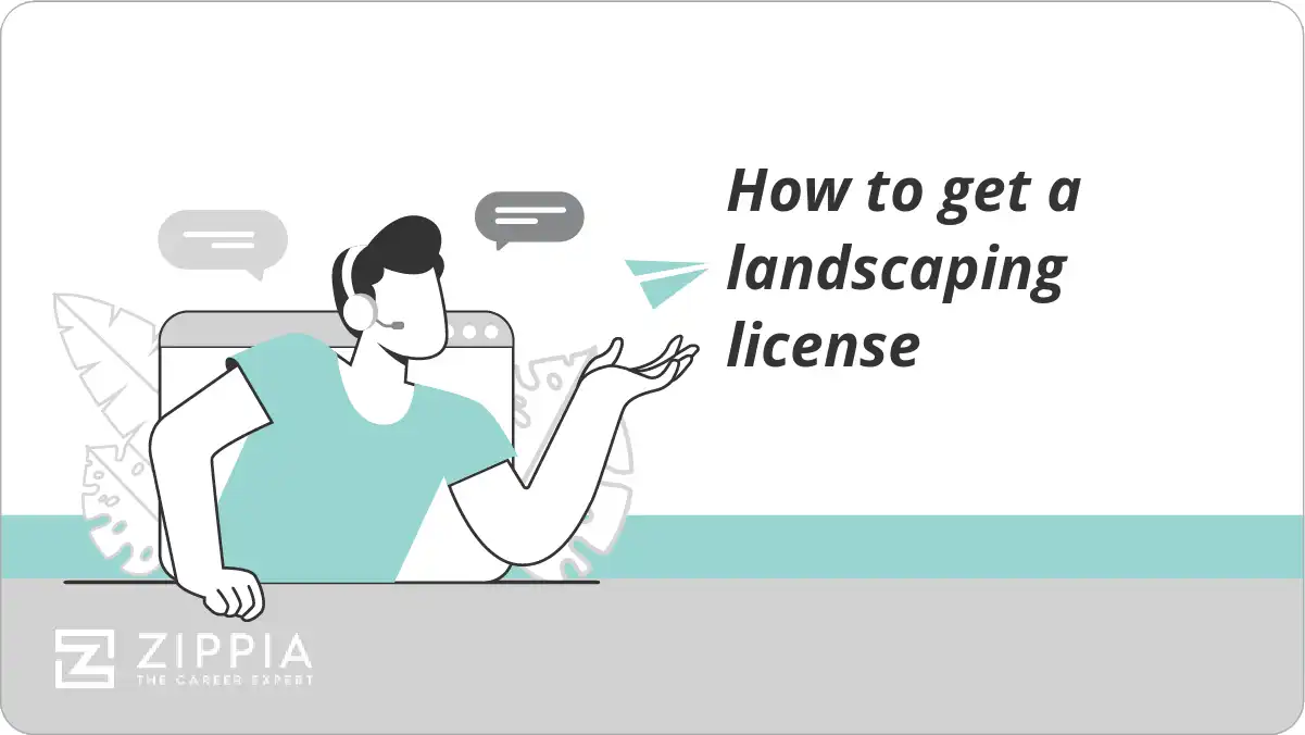 How to get a landscaping license Zippia