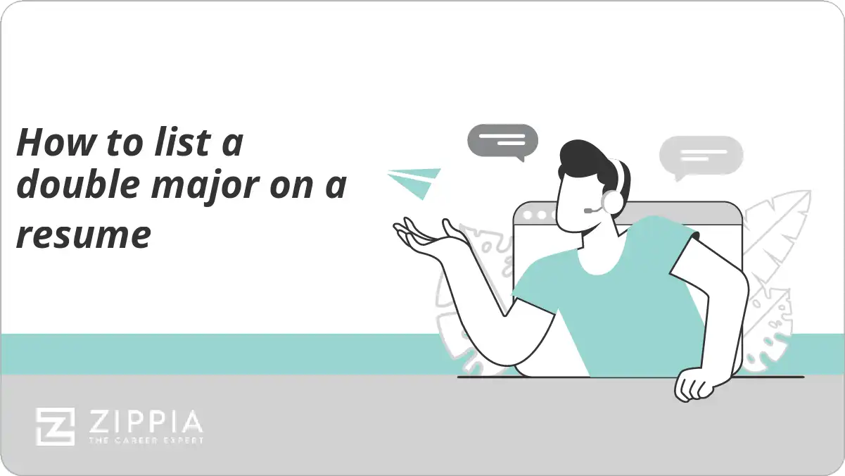 How to list a double major on a resume Zippia