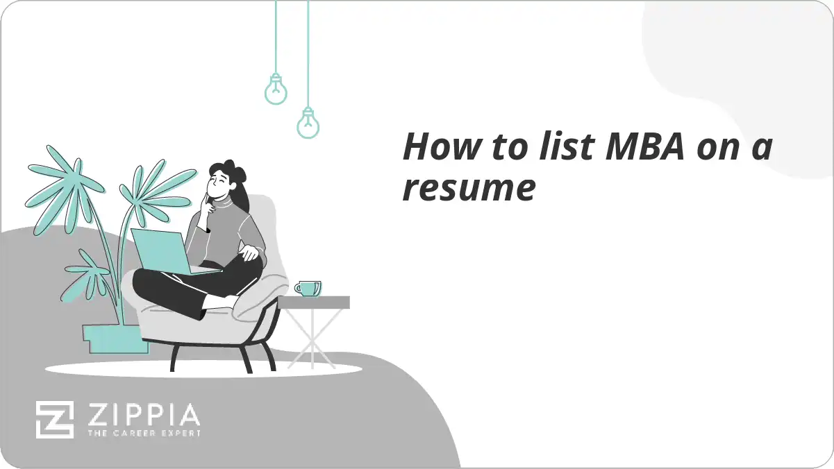 How to list MBA on a resume