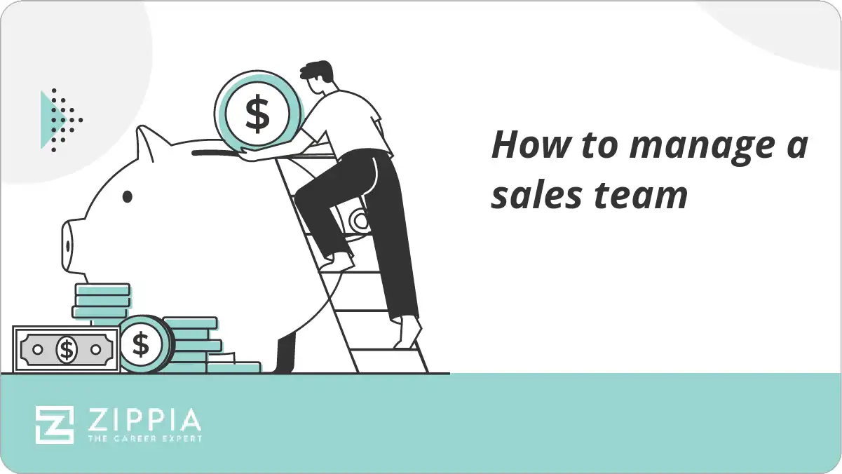 How to manage a sales team