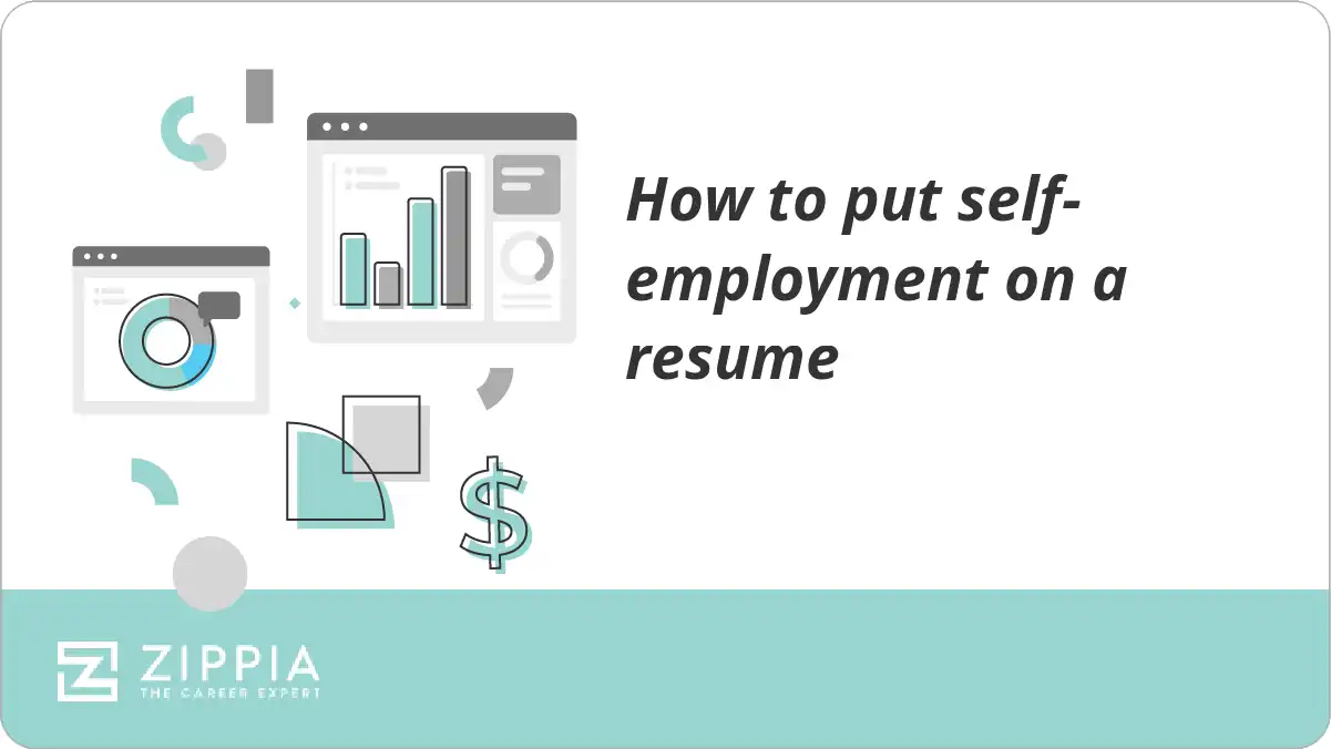 How to put self-employment on a resume