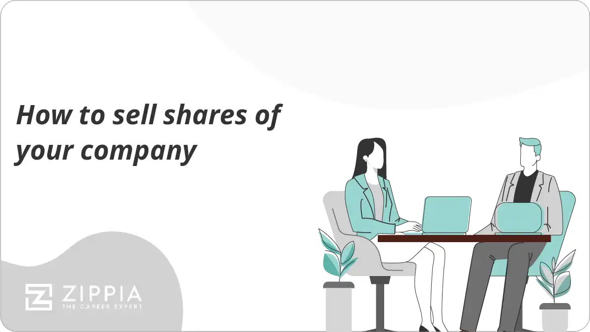 How to sell shares of your company