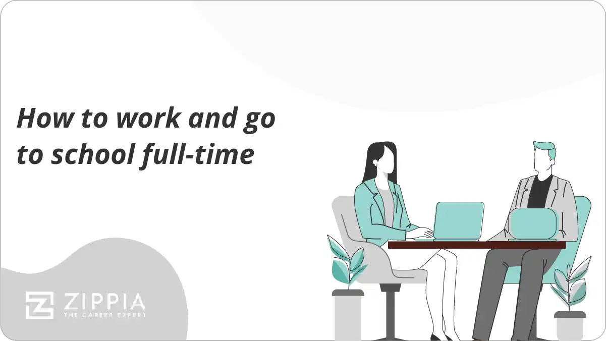 How to work and go to school full-time