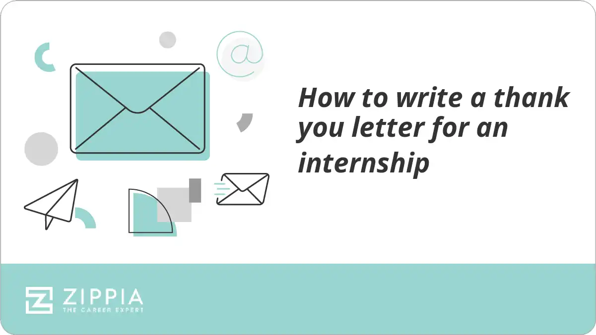 How to write a thank you letter for an internship