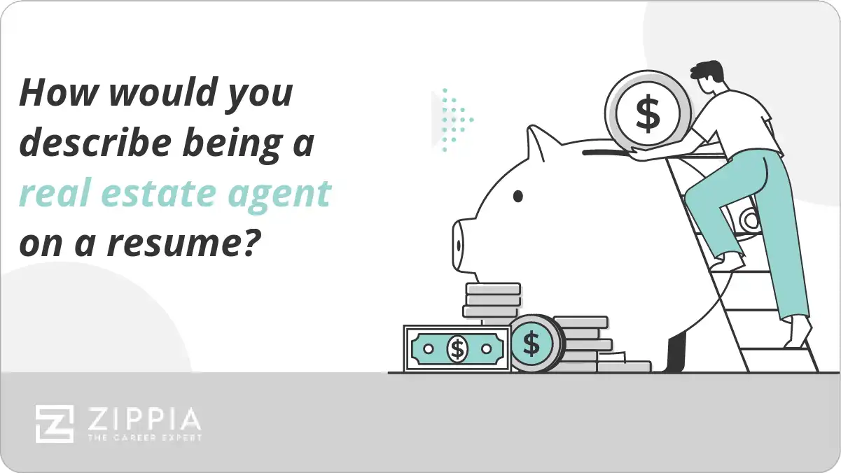 How would you describe being a real estate agent on a resume?