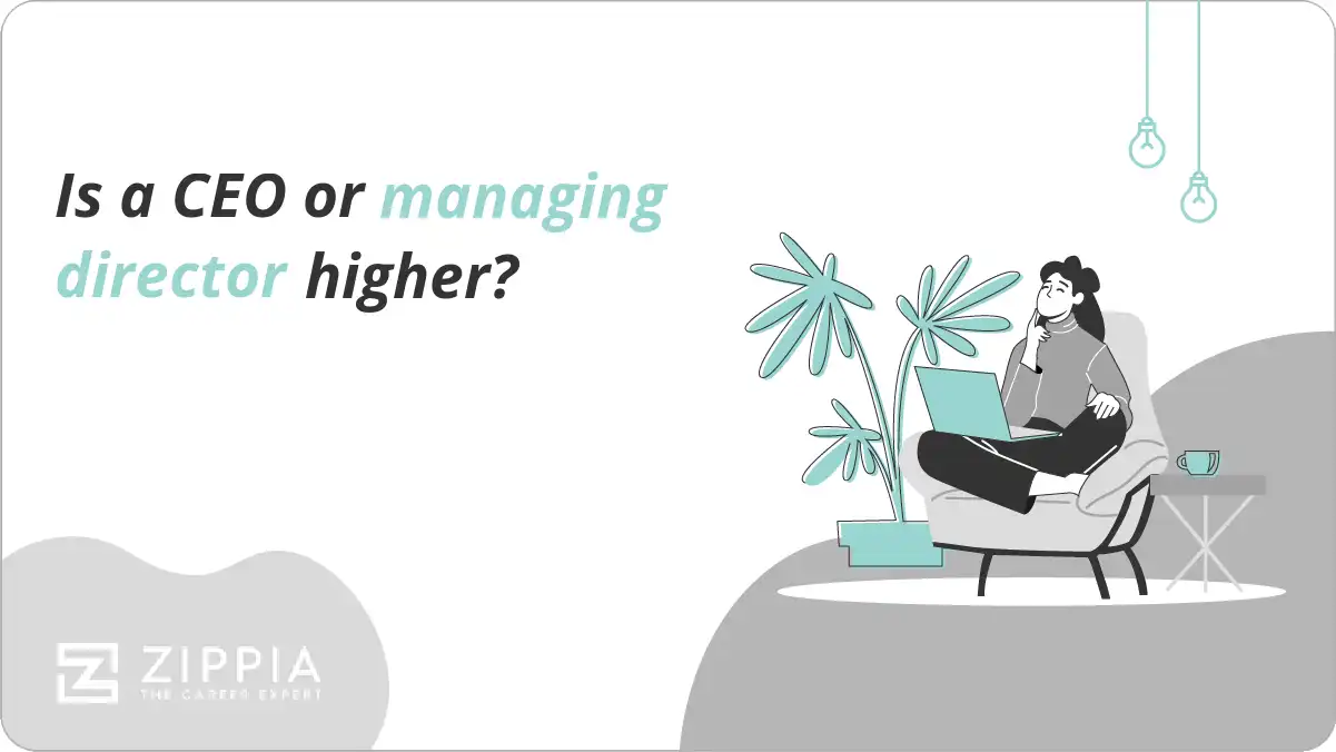 Is a CEO or managing director higher?