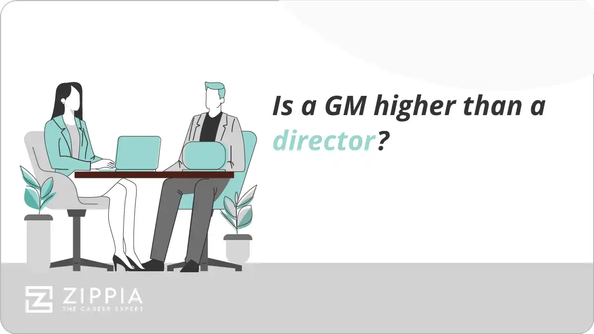 Is a GM higher than a director?
