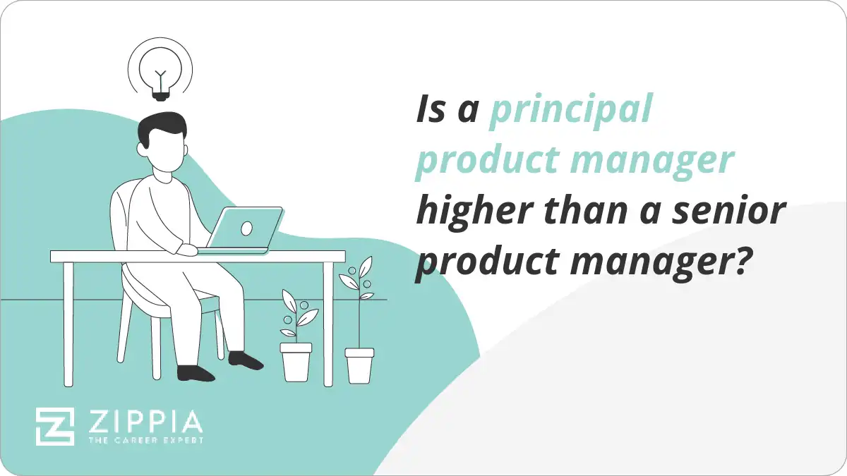 Is a principal product manager higher than a senior product manager?