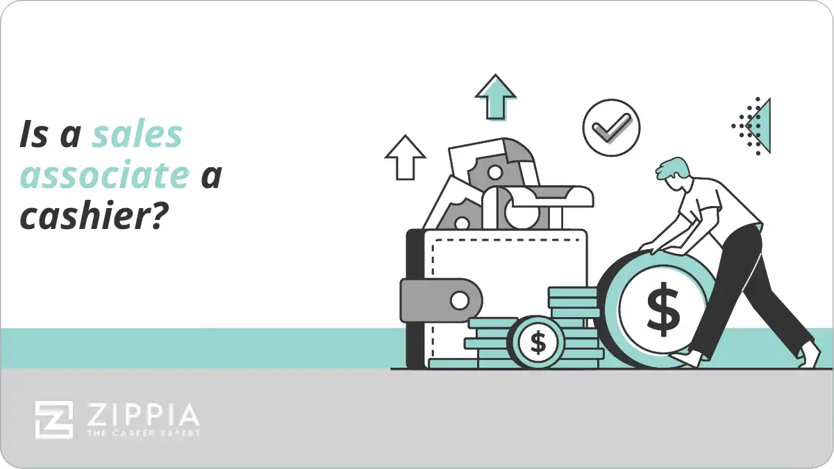 Is a sales associate a cashier?