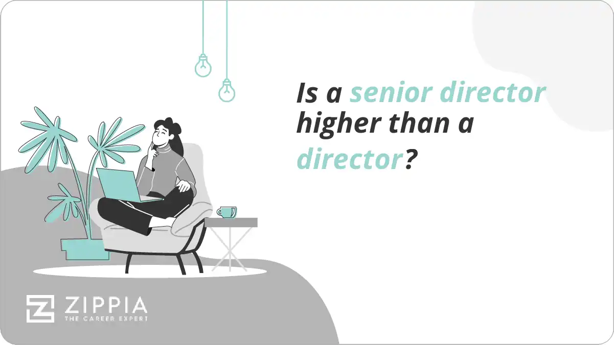 Is a senior director higher than a director? Zippia