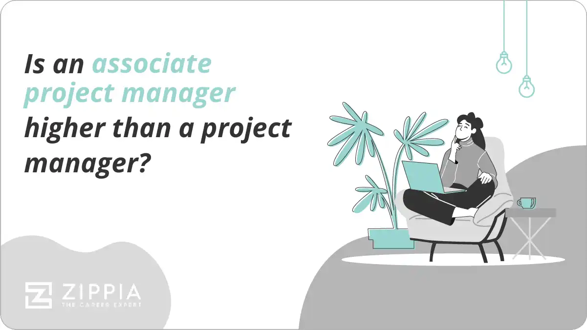 Is an associate project manager higher than a project manager?