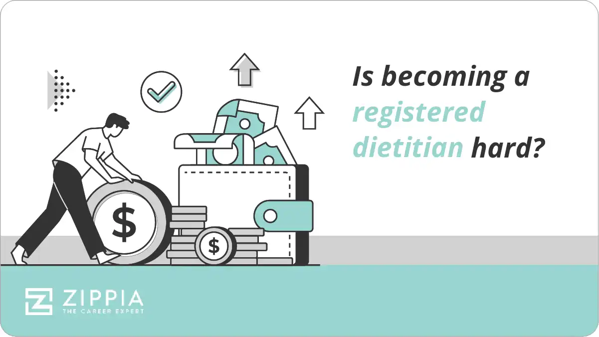 Is becoming a registered dietitian hard?
