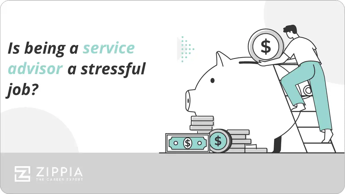 Is being a service advisor a stressful job?
