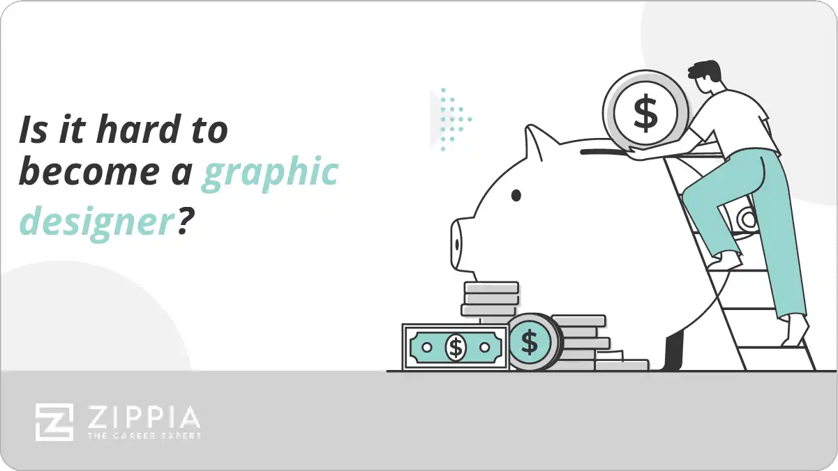 Is it hard to become a graphic designer?