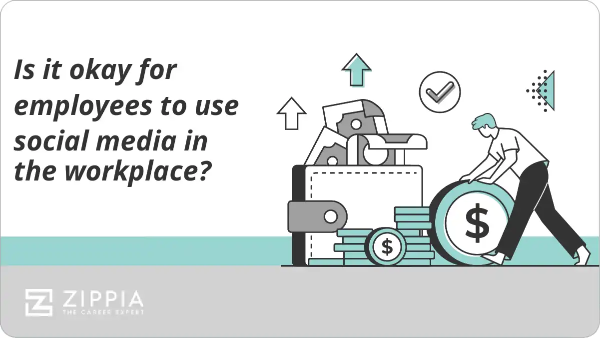 Is it okay for employees to use social media in the workplace?