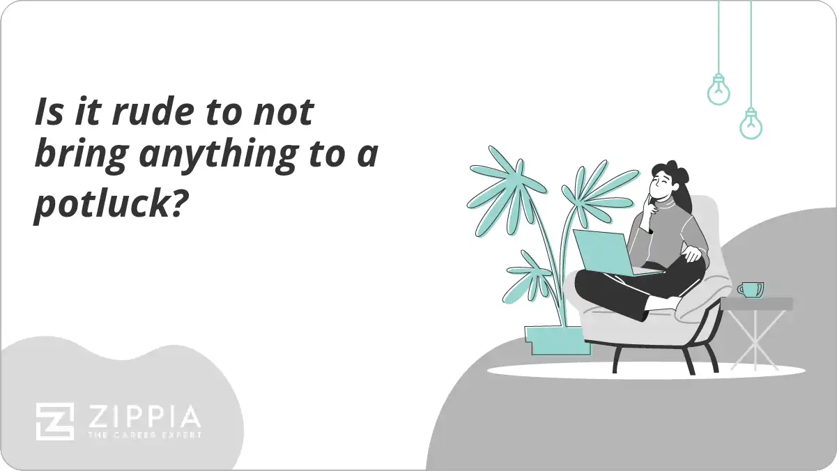 Is it rude to not bring anything to a potluck?