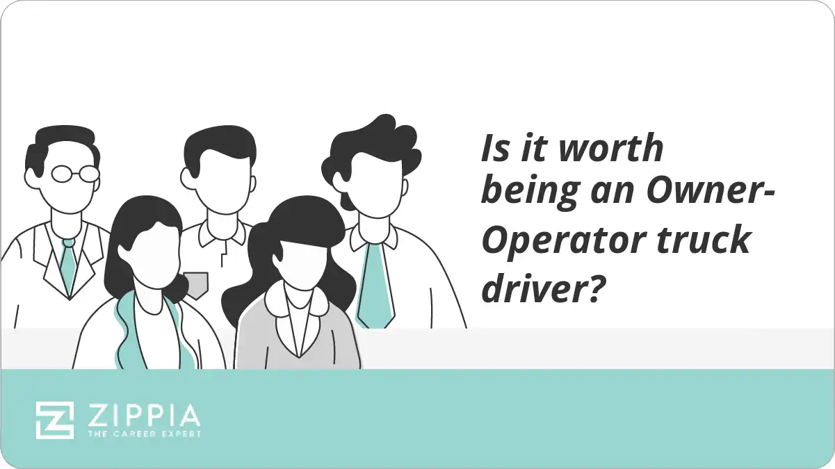 Is it worth being an owner-operator truck driver?