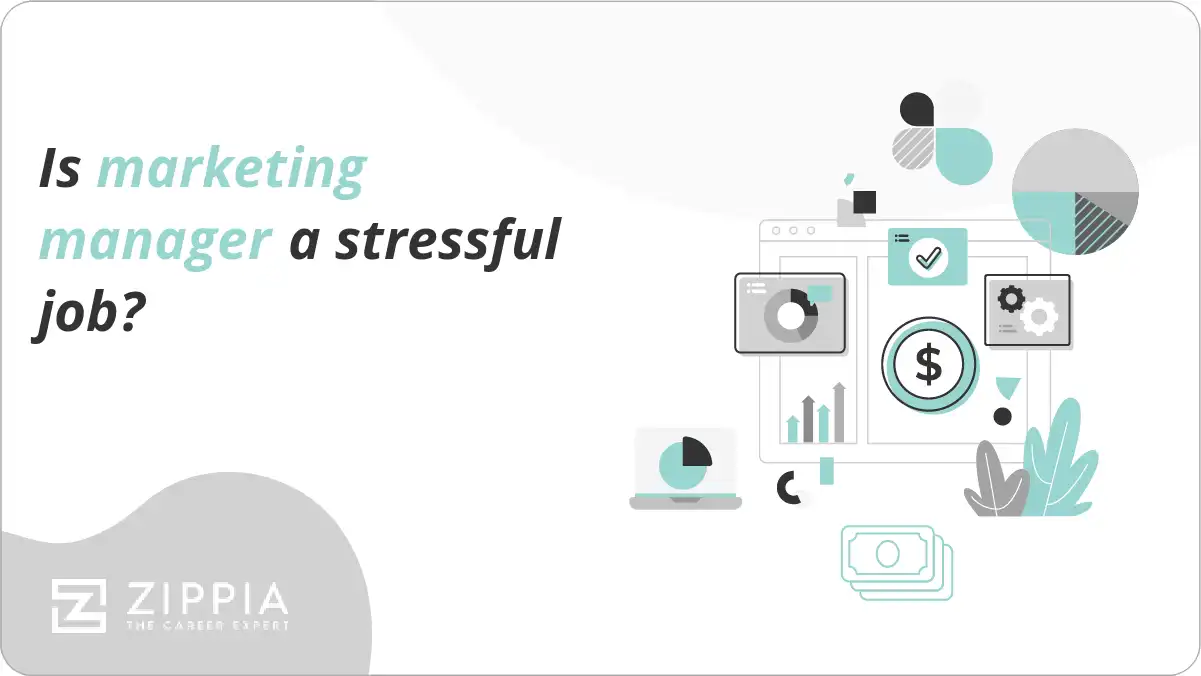 Is marketing manager a stressful job?