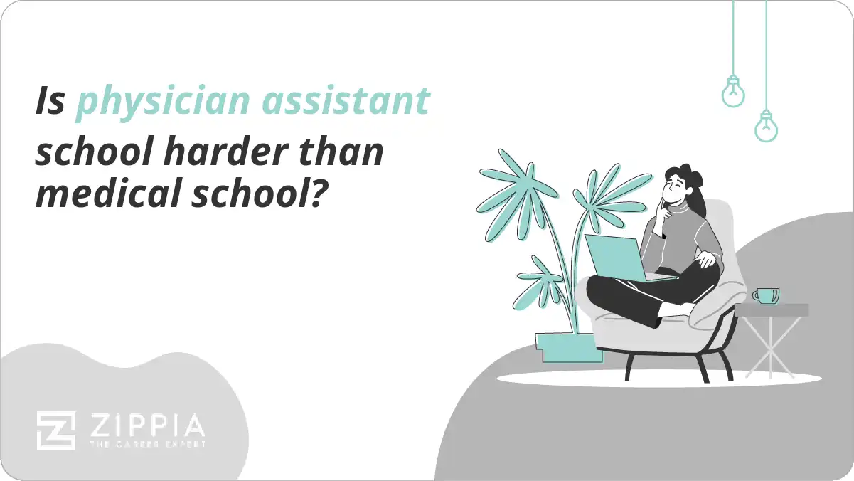 Is physician assistant school harder than medical school?