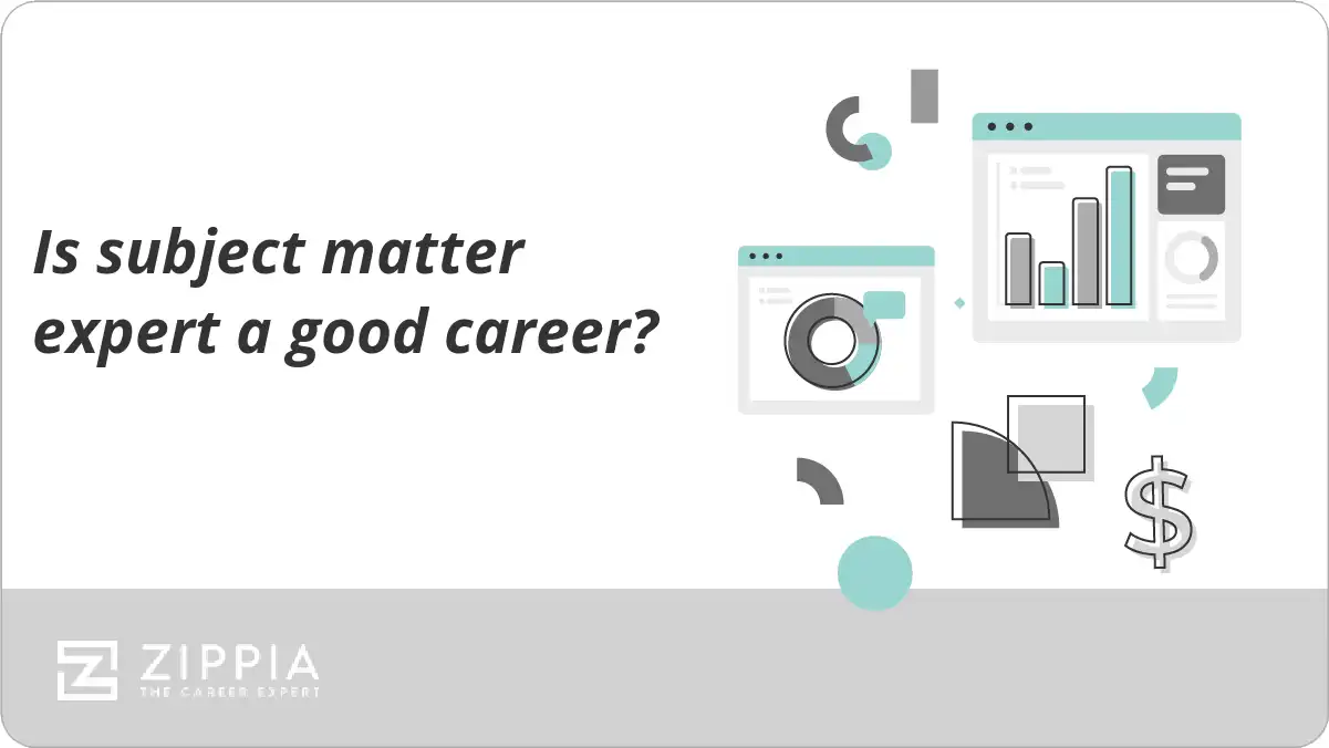 Is subject matter expert a good career?