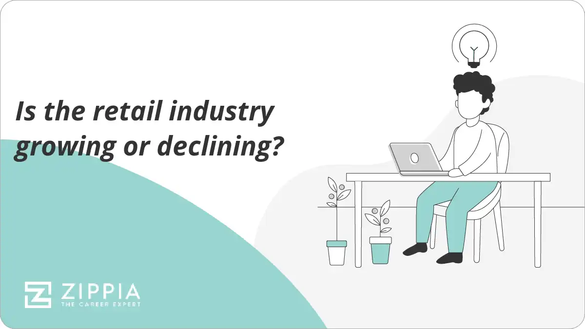 Is the retail industry growing or declining?