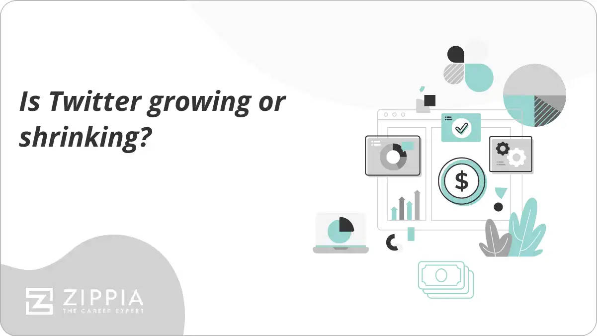 Is Twitter growing or shrinking?
