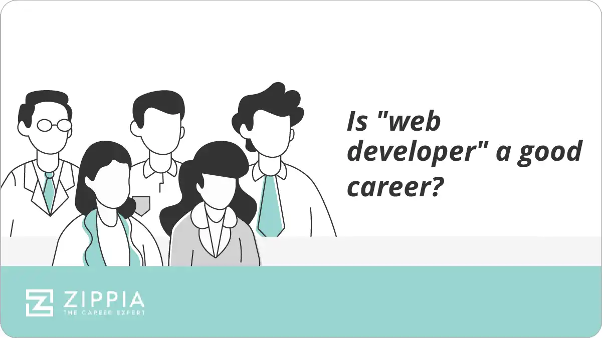 Is "web developer" a good career?