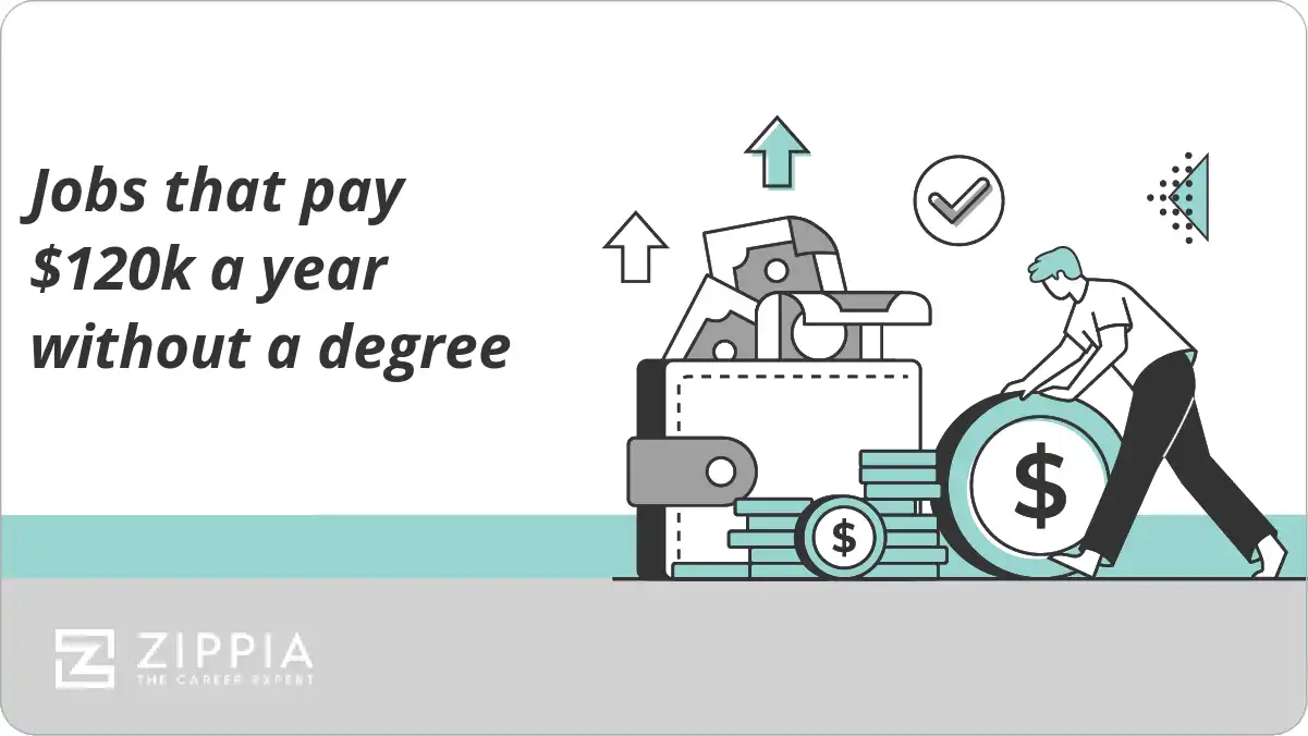 Jobs that pay $120k a year without a degree