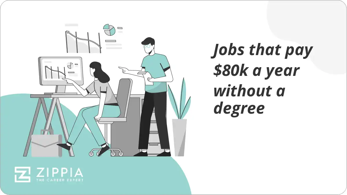 Jobs that pay $80k a year without a degree