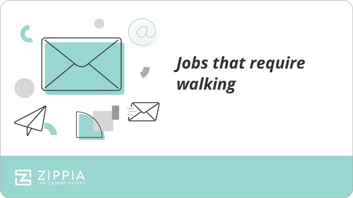 Jobs that require walking