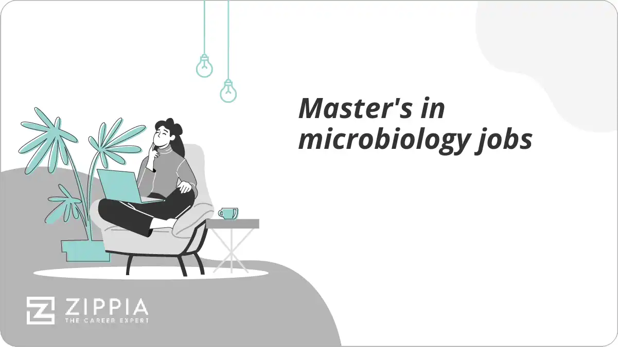 Master's in microbiology jobs Zippia