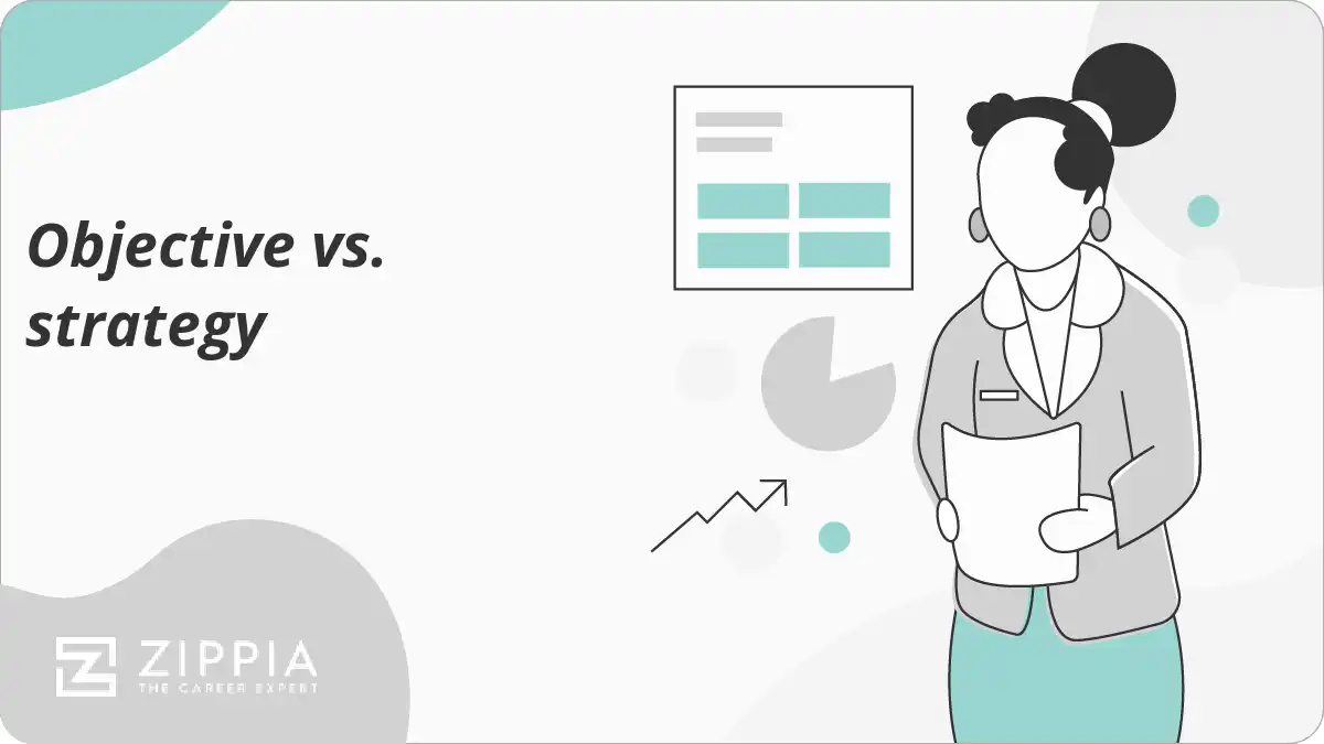 Objective vs. strategy Zippia