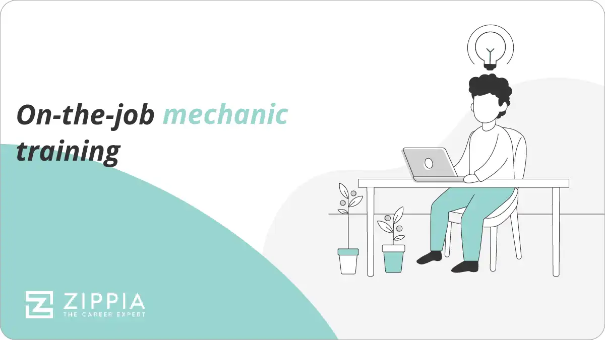 On-the-job mechanic training