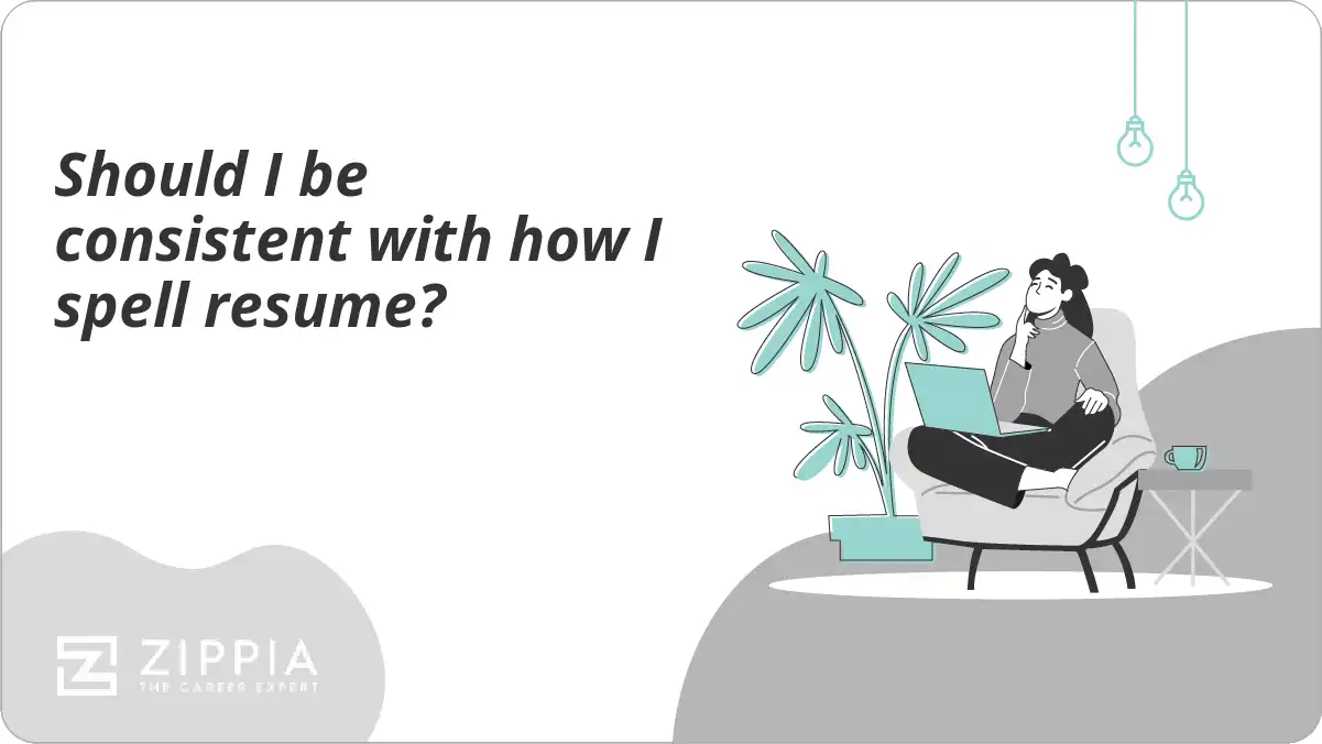 Should I be consistent with how I spell resume?