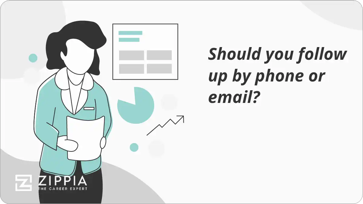 Should you follow up by phone or email?