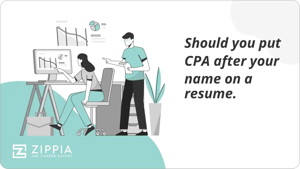 Should you put CPA after your name on a resume.