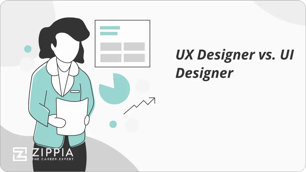 UX Designer vs. UI Designer - Zippia image.