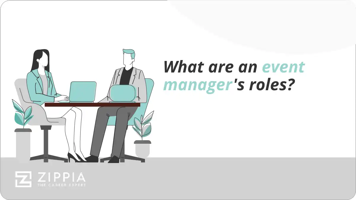 What are an event manager's roles?