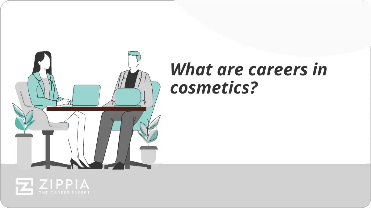 What are careers in cosmetics?