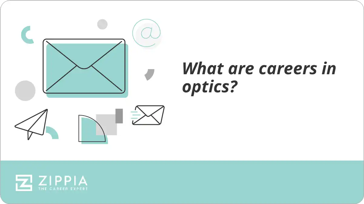 What are careers in optics?