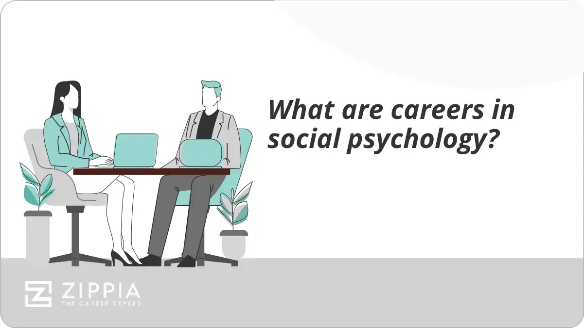 What are careers in social psychology?