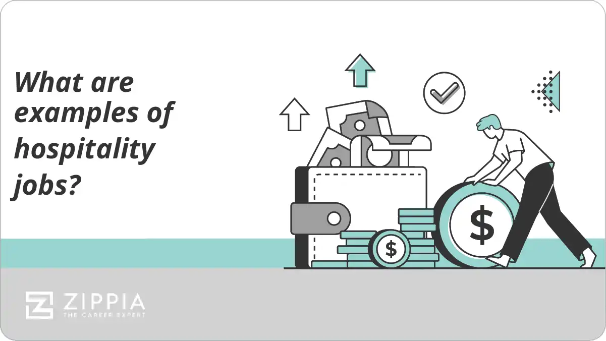 What are examples of hospitality jobs?