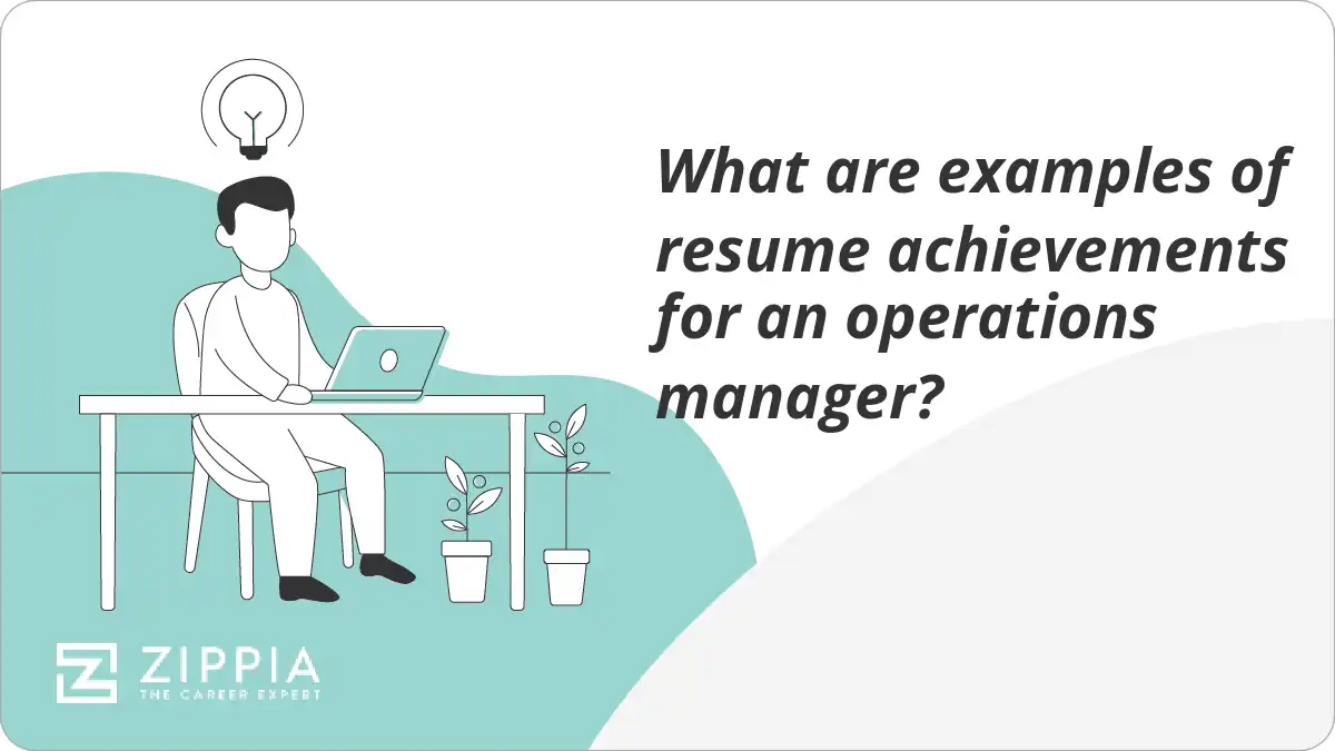 What are examples of resume achievements for an operations manager?