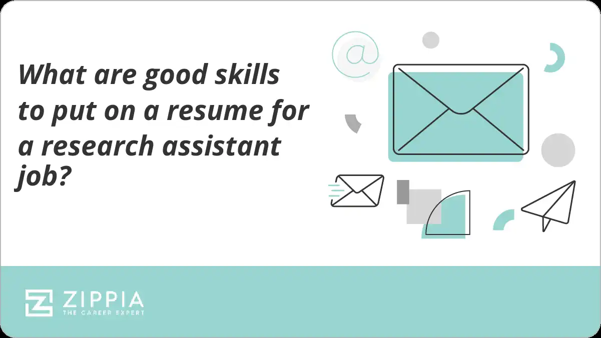 What are good skills to put on a resume for a research assistant job?